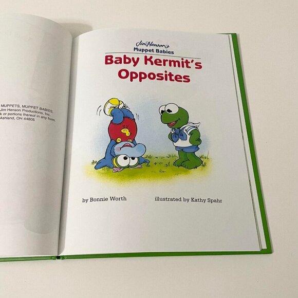 2004 Muppet Babies Baby Kermits Opposites Jim Henson Book - Picture 10 of 16